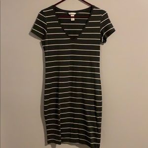 H&M size small stripe dress
